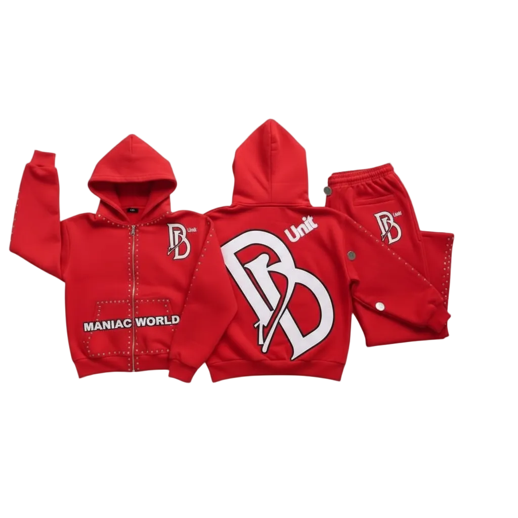 MANIAC WRLD DB UNIT TRACKSUIT SET