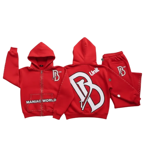 MANIAC WRLD DB UNIT TRACKSUIT SET