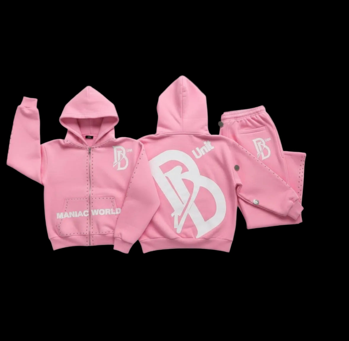 MANIAC WRLD DB UNIT TRACKSUIT SET