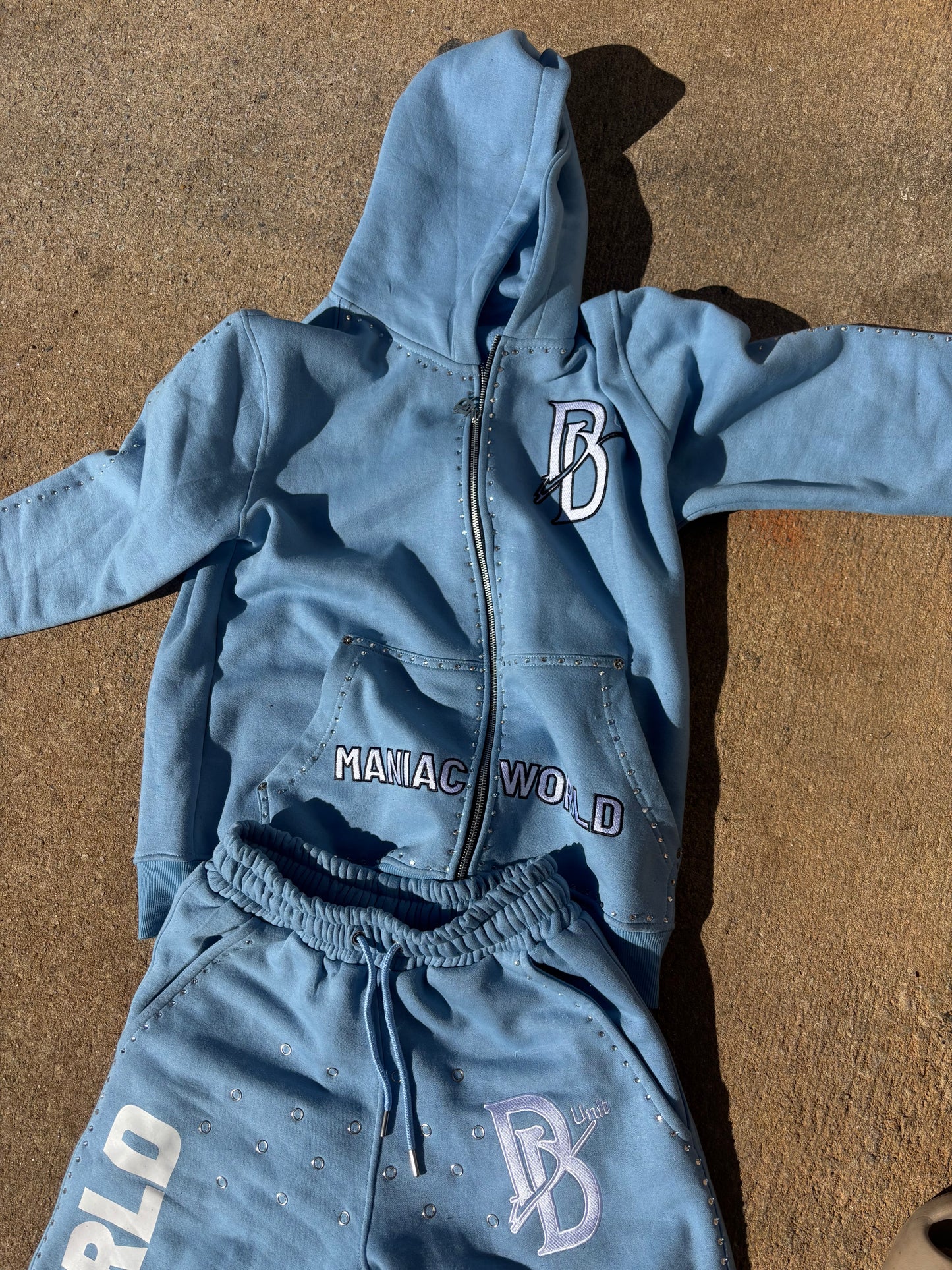 MANIAC WRLD DB UNIT TRACKSUIT SET